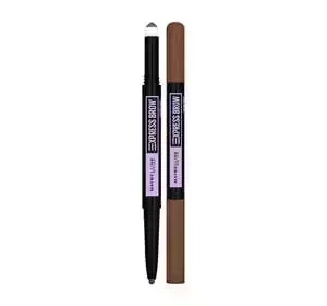 MAYBELLINE EXPRESS BROW SATIN DUO ДВУХСТОРОННИЙ КАРАНДАШ ДЛЯ БРОВЕЙ 02 MEDIUM BROWN