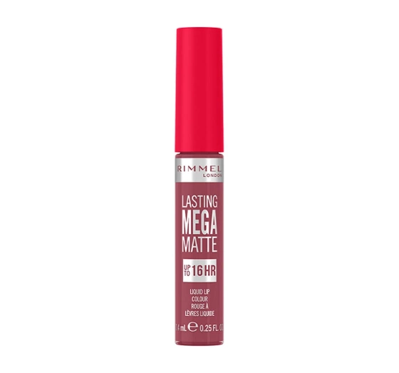 RIMMEL LASTING MEGA MATTE МАТОВА ПОМАДА 900 RAVISHING ROSE 7,4МЛ