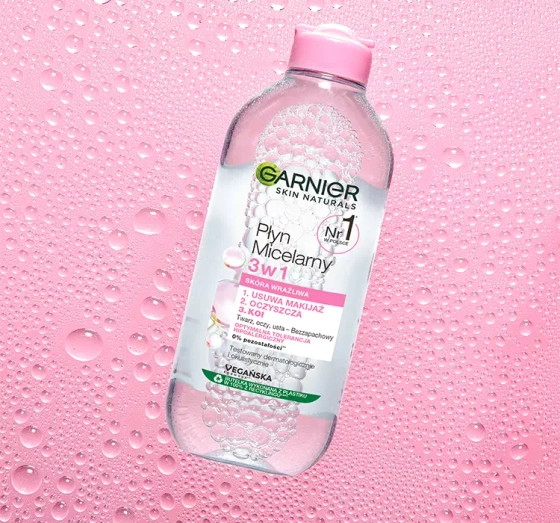 GARNIER МІЦЕЛЯРНА ВОДА 3В1 ВРАЗЛИВА ШКІРА 
