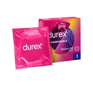 DUREX PLEASUREMAX ПРЕЗЕРВАТИВЫ 3 ШТУКИ