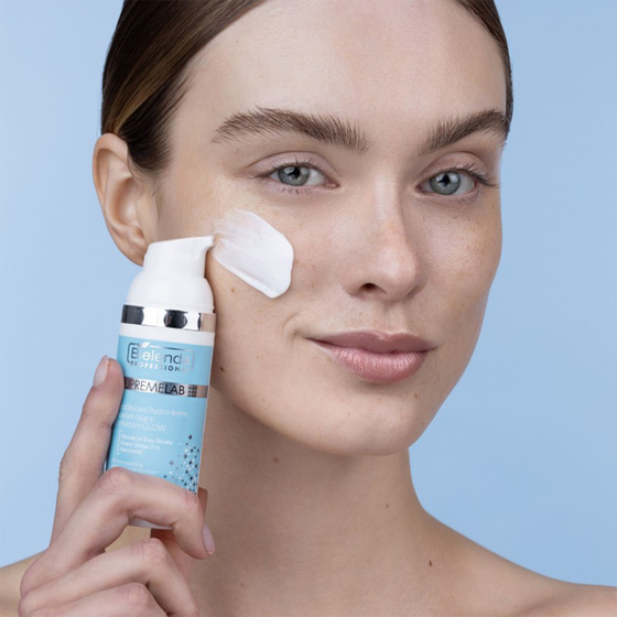 Bielenda Professional Supremelab Hydra Glow зволожувальний гідрокрем без олії з ефектом Glow 50 мл