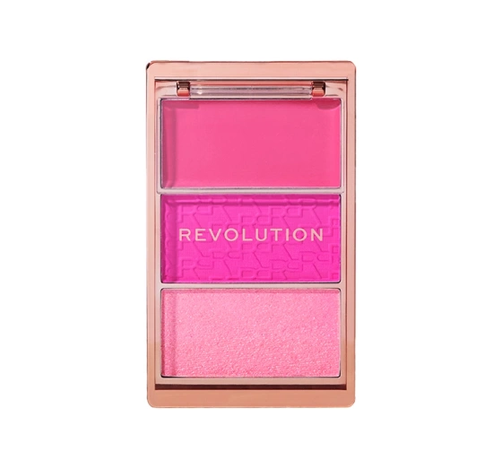 Makeup Revolution Icon Blush палитра румян Hot Pink Flag 9,8г