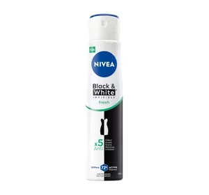 NIVEA BLACK&WHITE INVISIBLE FRESH АНТИПЕРСПІРАНТ-СПРЕЙ ДЛЯ ЖІНОК 250МЛ