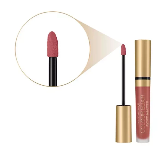MAX FACTOR COLOUR ELIXIR SOFT MATTE РІДКА ПОМАДА ДЛЯ ГУБ 010 MUTED RUSSET 4МЛ