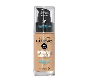 REVLON COLORSTAY ТОНАЛЬНОЕ СРЕДСТВО С ГИАЛУРОНОВОЙ КИСЛОТОЙ ДЛЯ СУХОЙ КОЖИ 250 FRESH BEIGE 30МЛ
