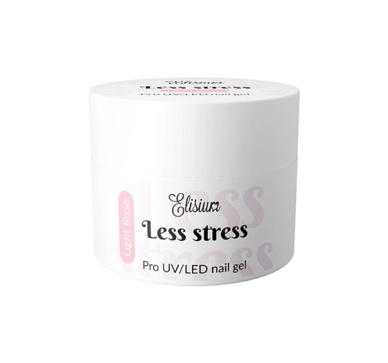 ELISIUM LESS STRESS ГЕЛЬ ДЛЯ НАРОЩЕННЯ НІГТІВ LIGHT ROSE 40МЛ