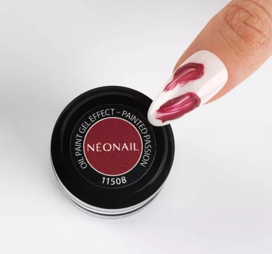Нажмите на картинку, чтобы ее увеличить Neonail Oil Paint Gel Effect матовый гель для наращивания 3D 11508 Painted Passion 5 г