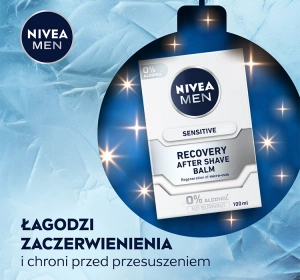 NIVEA MEN Feel Recovered Sensitive Duo набор мужской косметики: пена для бритья + бальзам после бритья