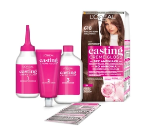 LOREAL CASTING CREME GLOSS ФАРБА ДЛЯ ВОЛОССЯ 618 VANILLA MOCHA 