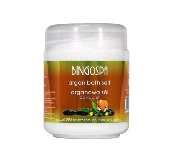 BINGOSPA СІЛЬ ДЛЯ КУПАННЯ АРГАНОВА 550Г