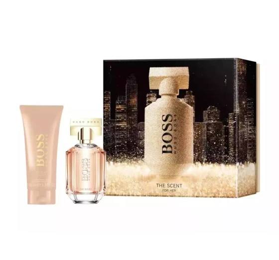 HUGO BOSS BOSS THE SCENT FOR HER ПАРФЮМИРОВАННАЯ ВОДА 50МЛ + БАЛЬЗАМ 100МЛ