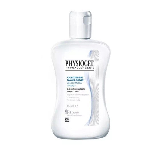 PHYSIOGEL HYPOALLERGENIC ЕЖЕДНЕВНОЕ УВЛАЖНЕНИЕ ГЕЛЬ ДЛЯ ЛИЦА ДЛЯ СУХОЙ И ЧУВСТВИТЕЛЬНОЙ КОЖИ 150МЛ