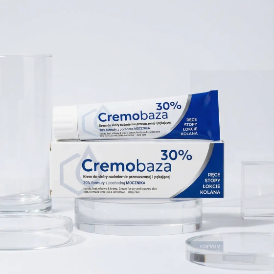Нажмите на картинку, чтобы ее увеличить CREMOBAZA 30% КРЕМ ДЛЯ ЧРЕЗМЕРНО ПЕРЕСУШЕННОЙ КОЖИ 30Г