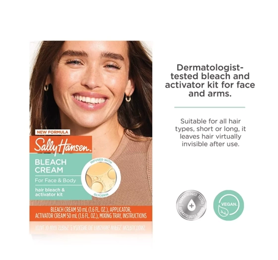SALLY HANSEN ОСВЕТЛИТЕЛЬ ДЛЯ ВОЛОС НА ЛИЦЕ И ТЕЛЕ 
