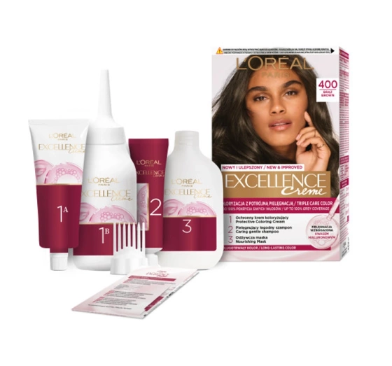 LOREAL EXCELLENCE CREME 4.00 КОРИЧНЕВИЙ
