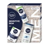 Nivea Men набір косметики для чоловіків бальзам після гоління + піна для гоління + гель для душу