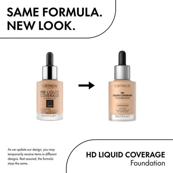 CATRICE HD LIQUID ЖИДКИЙ МАСКИРУЮЩИЙ ТОНАЛЬНЫЙ КРЕМ LIGHT 010 30МЛ