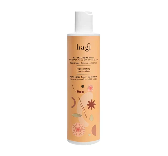 HAGI SPICY ORANGE РЕГЕНЕРУЮЧИЙ ГЕЛЬ ДЛЯ МИТТЯ ТІЛА 300 МЛ