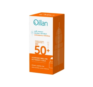 Oillan солнцезащитный roll-on SPF50+ для лица и тела для чувствительной кожи 50 мл