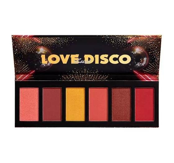 NYX PROFESSIONAL MAKEUP LOVE LUST DISCO ПАЛЕТКА РУМ'ЯН 01 VANITY LOVES COMPANY 30Г