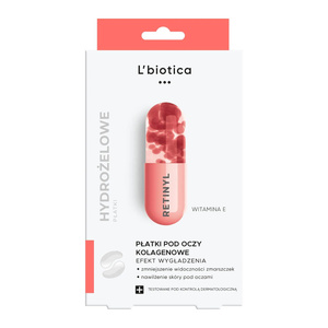 L'BIOTICA КОЛЛАГЕНОВЫЕ ПАТЧИ ПОД ГЛАЗА 3X2 ШТ
