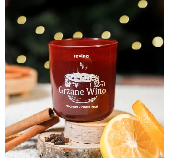 Ravina соєва ароматична свічка Mulled Wine 175 г