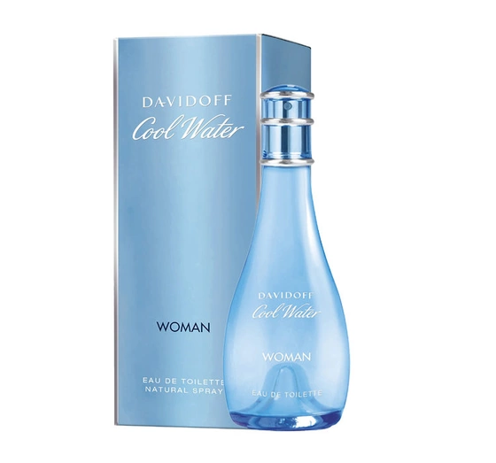 DAVIDOFF COOL WATER WOMAN  ТУАЛЕТНАЯ ВОДА СПРЕЙ 100МЛ