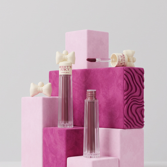 Lovely Sweet'n Juicy Tinted Gloss блеск для губ с эффектом тинта 01 2,7 г