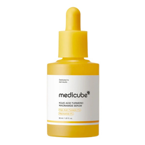 Medicube Kojic Acid Turmeric Niacinamide Serum сироватка для вирівнювання тону шкіри з койовою кислотою проти пігментних плям, 30 мл