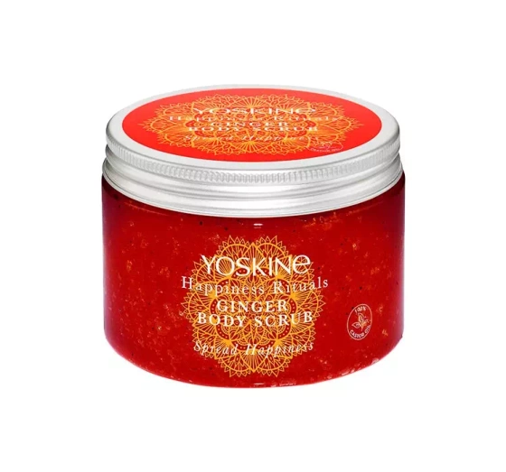 YOSKINE HAPPINESS RITUALS GINGER ПИЛИНГ ДЛЯ ТЕЛА 300Г