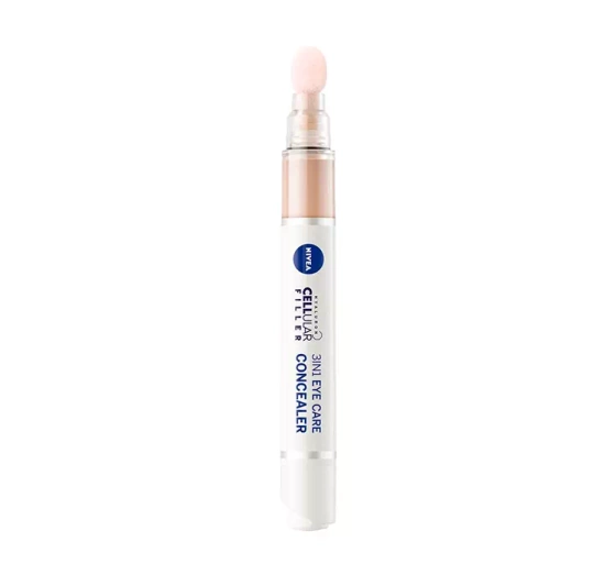 NIVEA CELLULAR HYALURON FILLER ТОНАЛЬНОЕ СРЕДСТВО ПОД ГЛАЗА 3В1 03 DARK 4МЛ