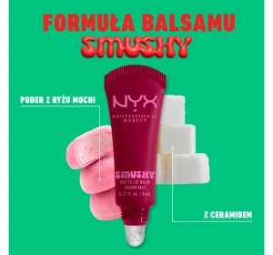 NYX Professional Makeup Smushy матовий бальзам для губ 11 Squeeze N' Sizzle 8 мл