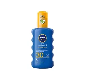 NIVEA SUN PROTECT & MOISTURE СОЛНЦЕЗАЩИТНЫЙ СПРЕЙ С ВЫСОКИМ УРОВНЕМ ЗАЩИТЫ SPF30 200МЛ