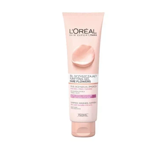 LOREAL SKIN EXPERT ГЕЛЬ ДЛЯ ВМИВАННЯ СУХА ШКІРА ТРОЯНДА