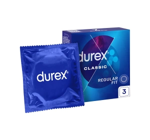 DUREX CLASSIC ПРЕЗЕРВАТИВЫ 3 ШТУКИ