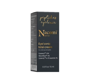 Nacomi Next Level Eye’conic Total Cream лифтингирующий крем под глаза 15 мл