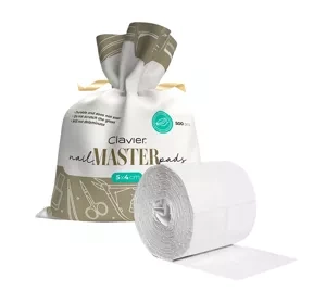 CLAVIER NAIL MASTER PADS БЕЗВОРСОВЫЕ САЛФЕТКИ 12-ШАРОВ 500 ШТ