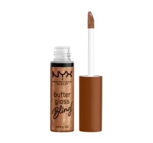 NYX PROFESSIONAL MAKEUP BUTTER GLOSS BLING БЛИСК ДЛЯ ГУБ 04 PAY ME IN GOLD 8МЛ
