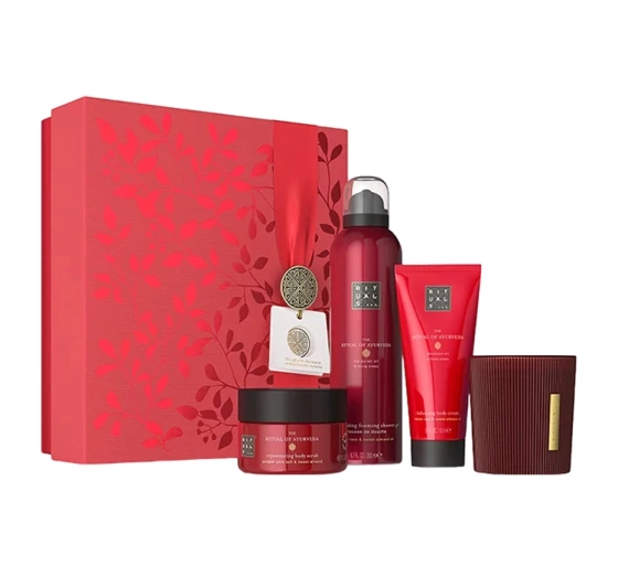 Rituals The Ritual Of Ayurveda подарочный набор пена для душа + крем + пилинг + свеча