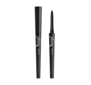 PUPA MILANO VAMP! EYE PENCIL ВОДОСТОЙКИЙ КАРАНДАШ ДЛЯ ГЛАЗ 2В1 301 104 IRREVERENT VIOLET 0,35Г