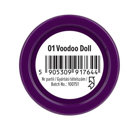 Wibo Dead Inside блестящая помада для губ 01 Voodoo Doll  4,5 г