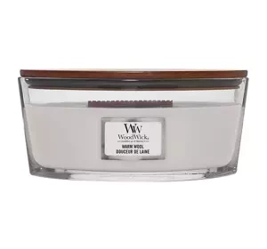 WOODWICK ELLIPSE CANDLE АРОМАТИЧНА СВІЧКА WARM WOOL 453,6Г