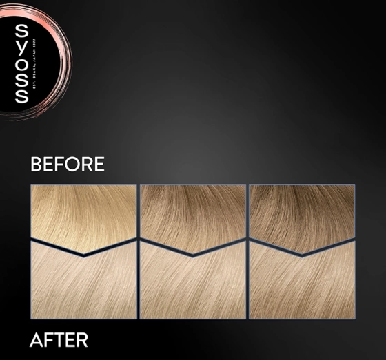 Натисніть на картинку, щоб її збільшити SYOSS PERMANENT СТІЙКА ФАРБА 9_5 МОРОЗНИЙ ПЕРЛАМУТРОВИЙ БЛОНД