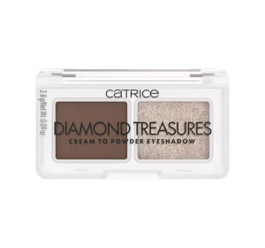 Catrice Diamond Treasures минипалетка теней для глаз 010 Hazel Spark 2,8 г