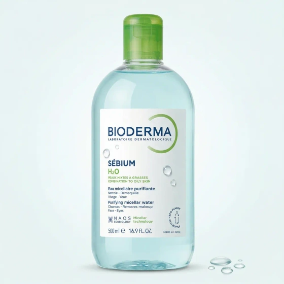 BIODERMA SEBIUM H2O МІЦЕЛЯРНА ВОДА 500 МЛ