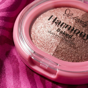 Lovely Harmony Baked Duo Eyeshadow дует блискучих тіней для повік 01 4 г