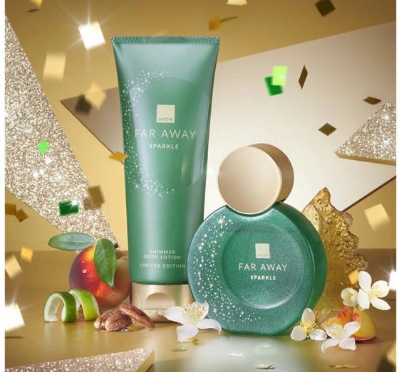 Avon Far Away Sparkle бальзам для тела 125 мл