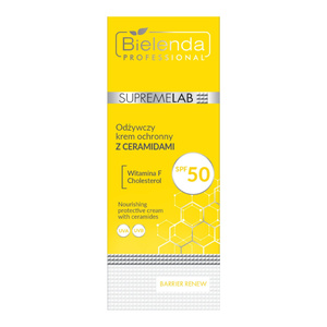 Bielenda Professional Supremelab Barrier Renew живильний захисний крем із церамідами SPF 50 40 мл
