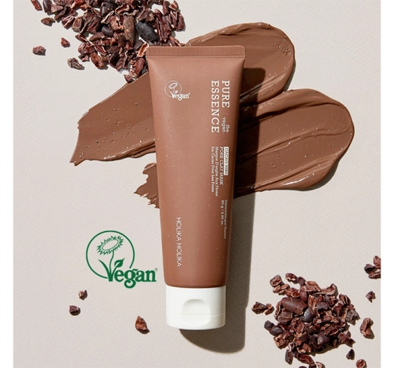 HOLIKA HOLIKA CACAO NIBS ОЧИЩАЮЩАЯ МАСКА С ГЛИНОЙ ДЛЯ ЛИЦА 80Г