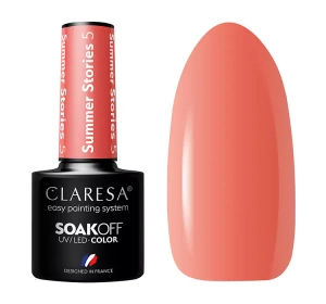 CLARESA SOAK OFF ГЕЛЬ-ЛАК SUMMER STORIES 5 5МЛ